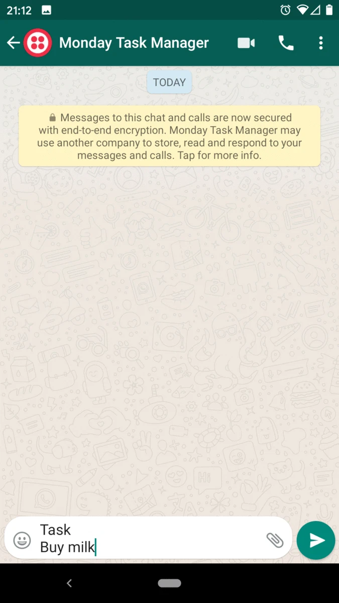 Monday.com <-> Whatsapp Integration