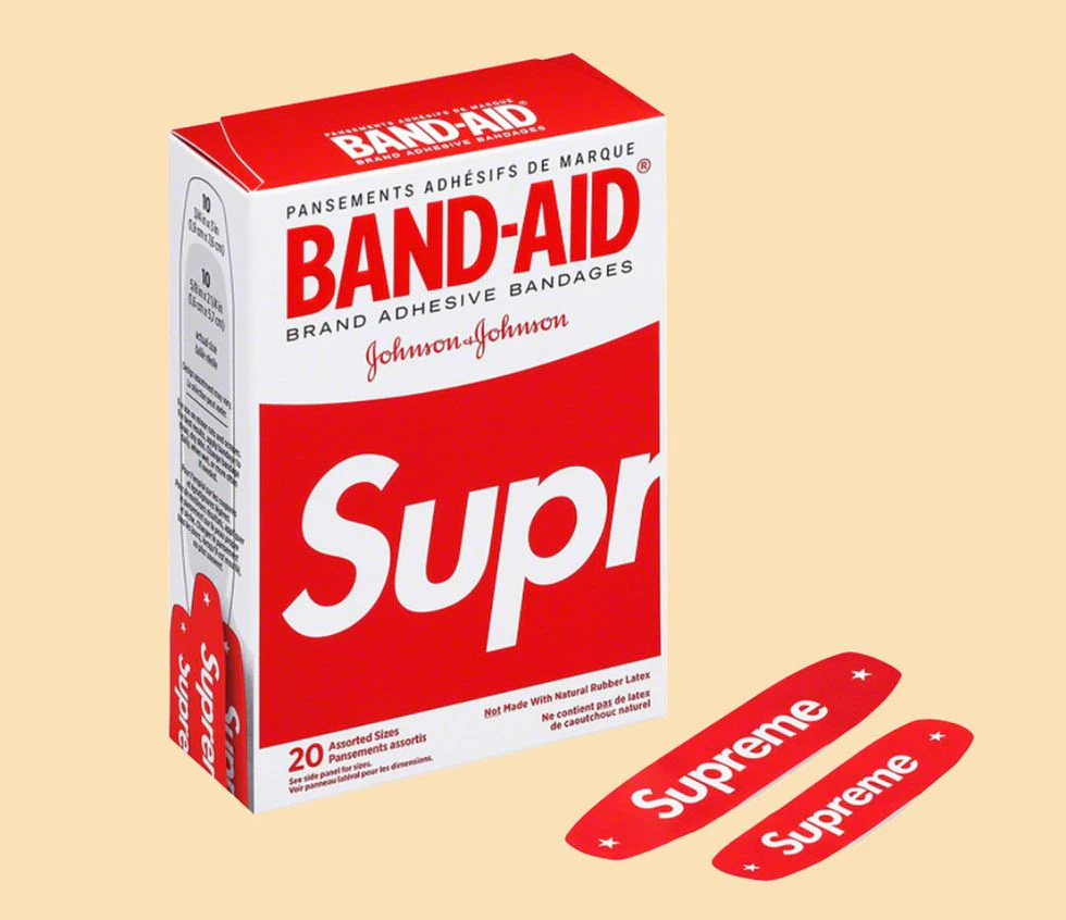 Supreme x Band-Aid Band-Aids