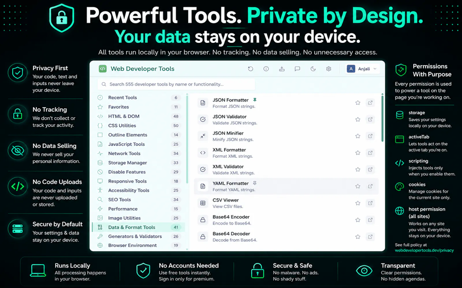 Web Developer Tools screenshot 4