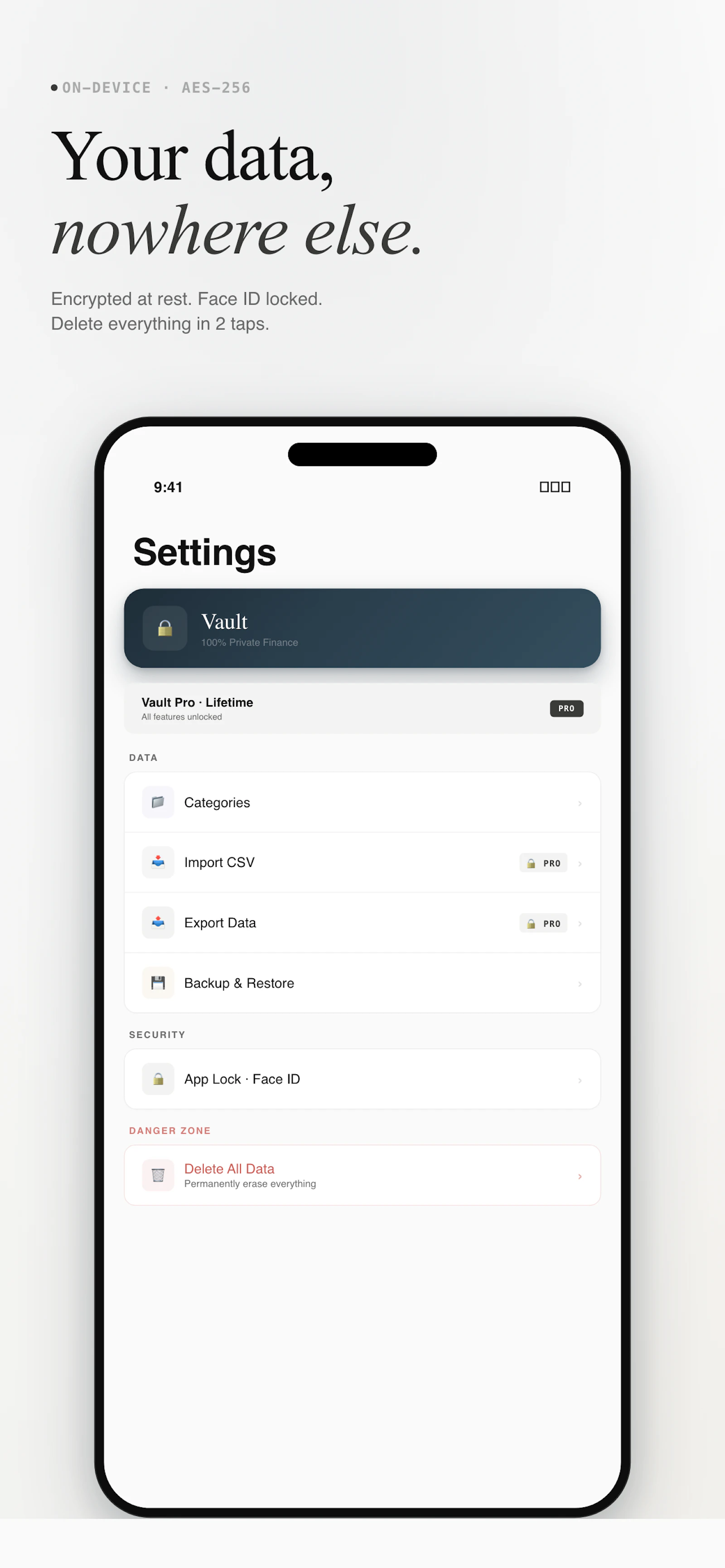 Vault Finance screenshot 5