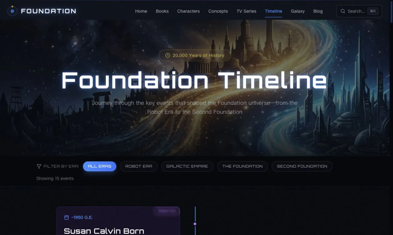 Asimov's Foundation Universe gallery image