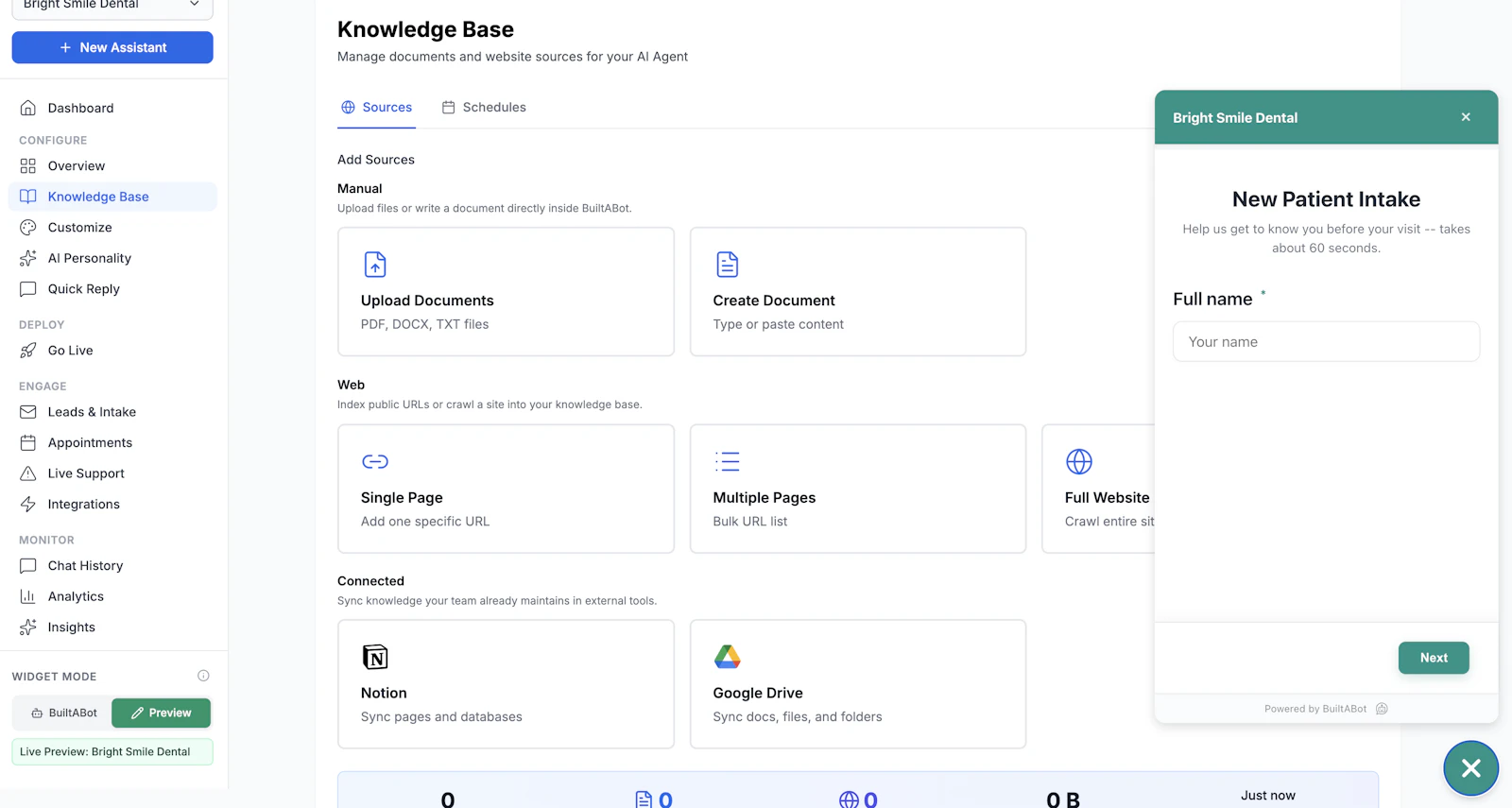 BuiltABot screenshot 9
