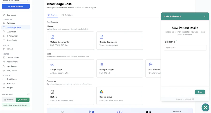 BuiltABot screenshot 9