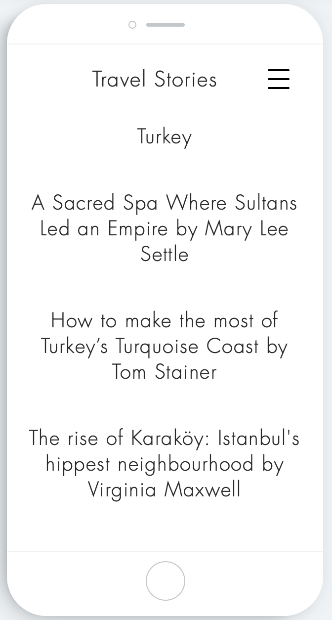 Travel Stories gallery image