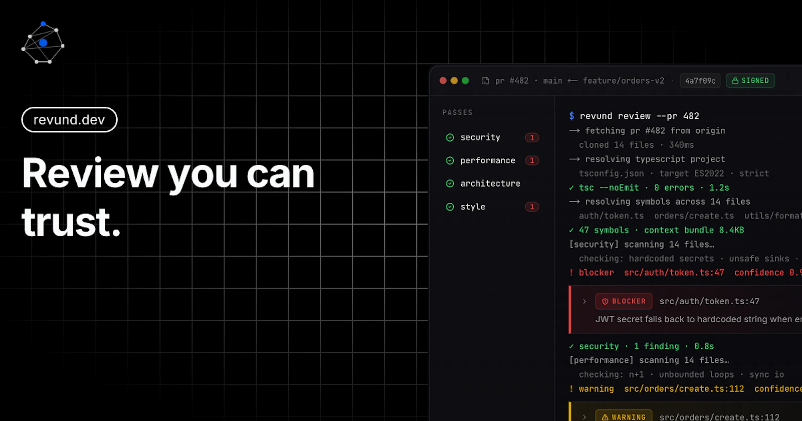 Revund.dev screenshot 1