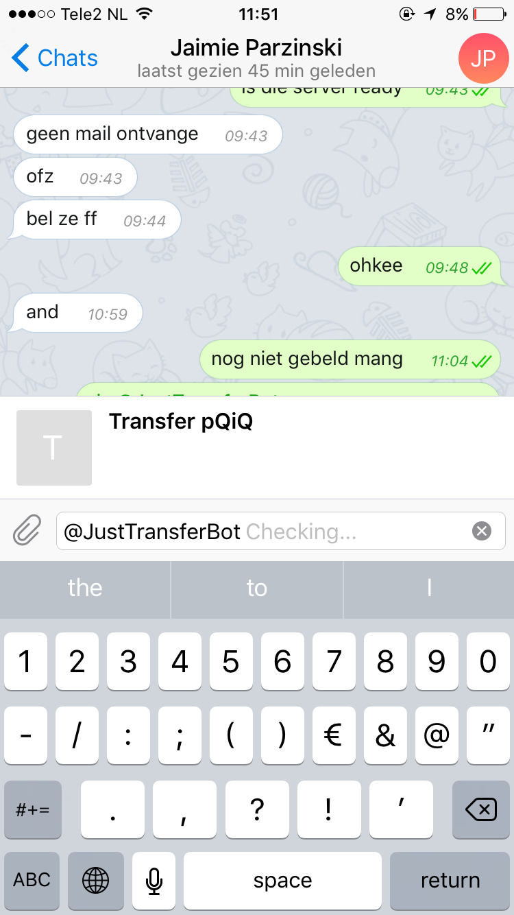 JustTransferBot gallery image