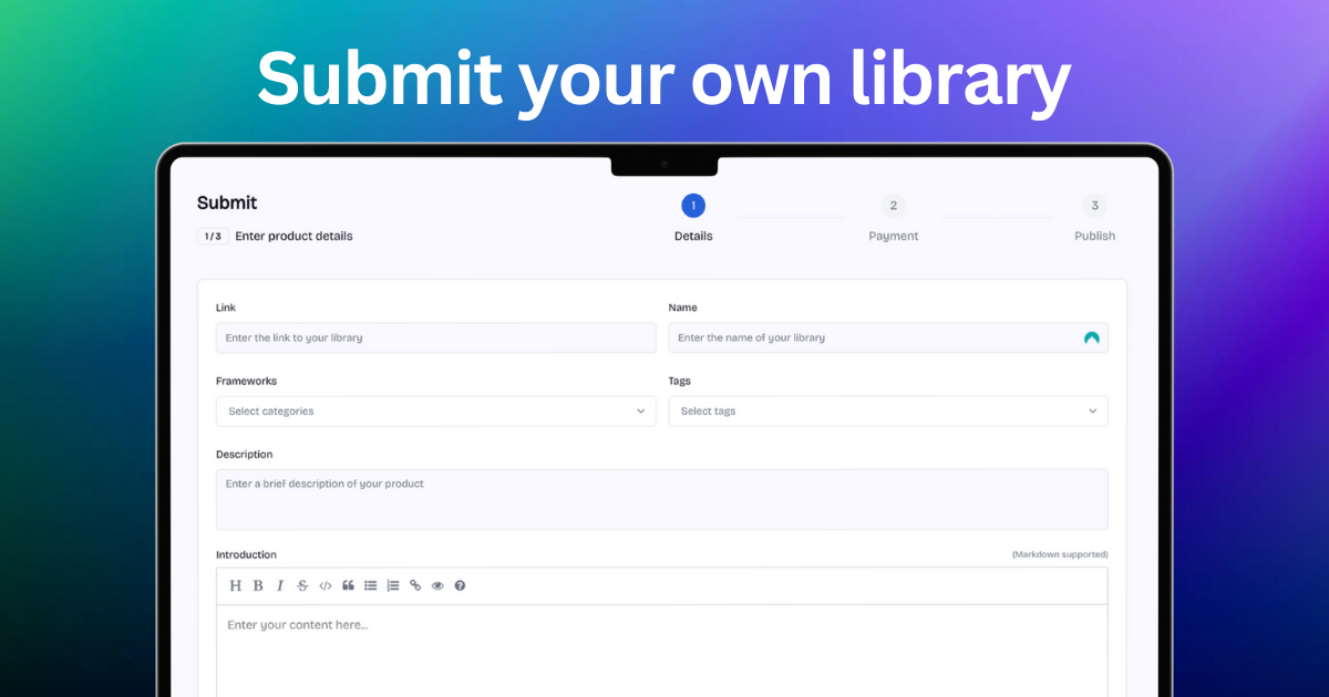 ComponentLibraries - Find the Best UI Library for any Framework media 6