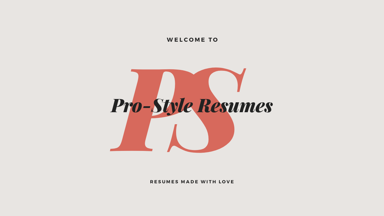 Online Course on Resume Formats