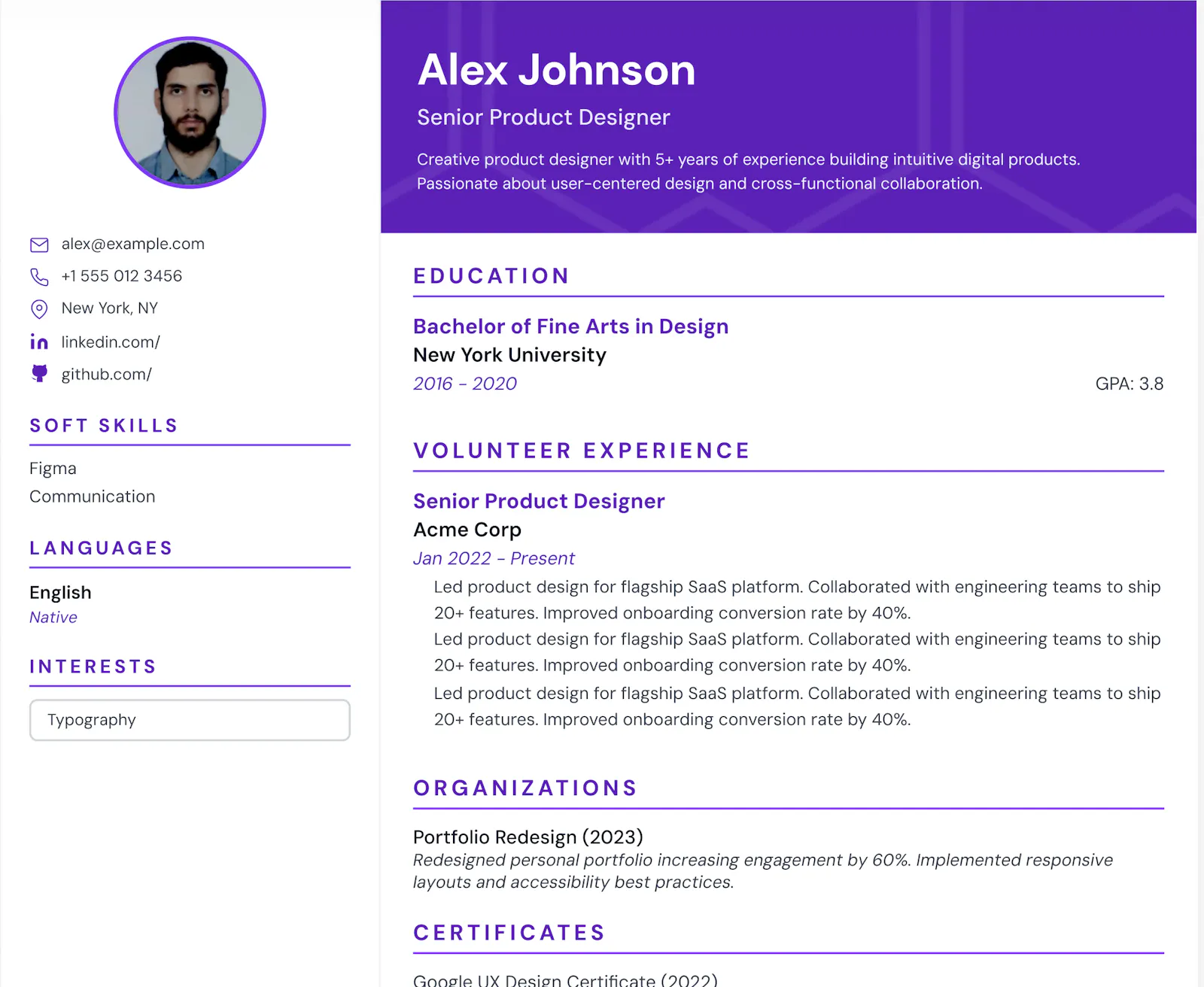 Free Online Resume Builder — iLuvRESUME screenshot 19