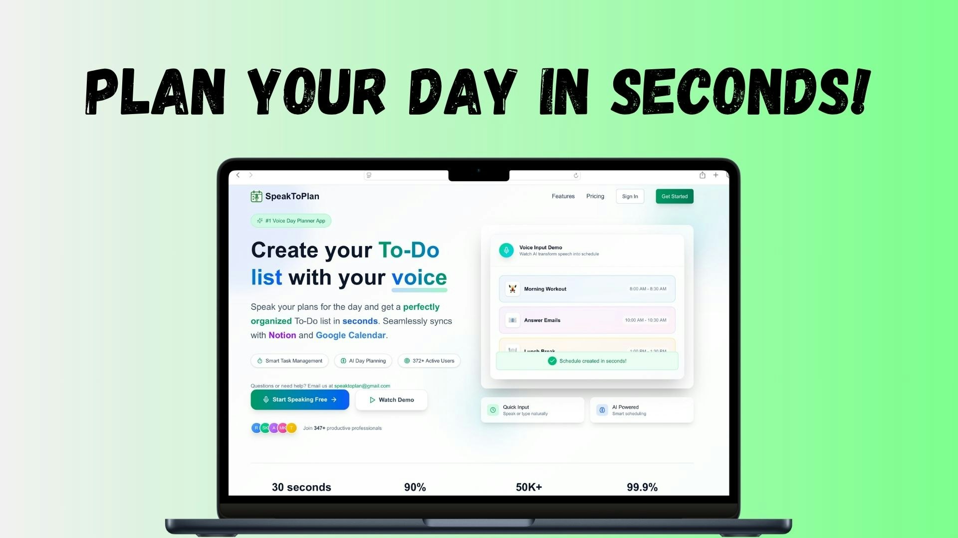 SpeakToPlan gallery image