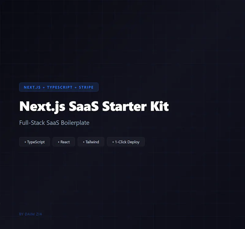 Next.js SaaS Starter Kit screenshot 1