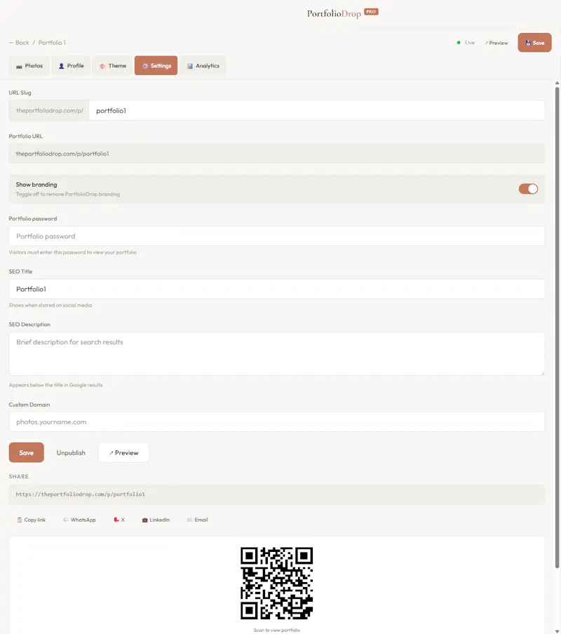 PortfolioDrop screenshot 4