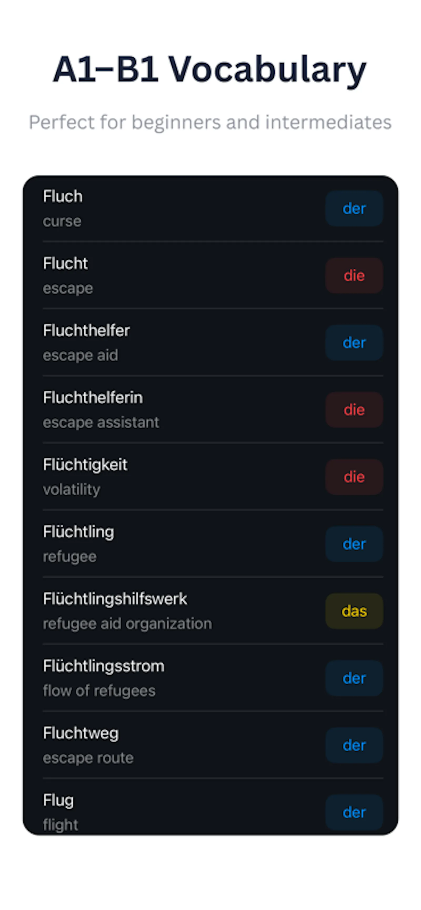 Der Die Das | German Articles  screenshot 12