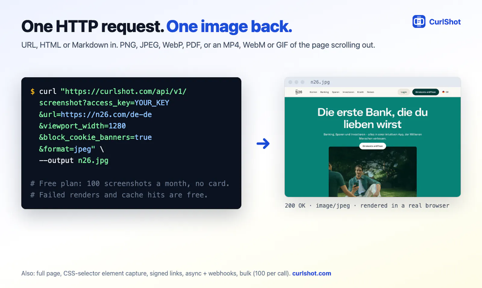 CurlShot screenshot 1