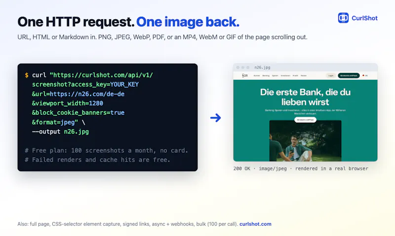 CurlShot screenshot 1