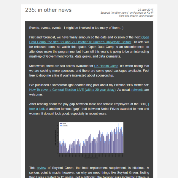 'in other news' newsletter gallery image