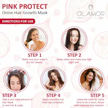 OLAMOR ONION HAIR GROWTH MASK IN INDIA gallery image