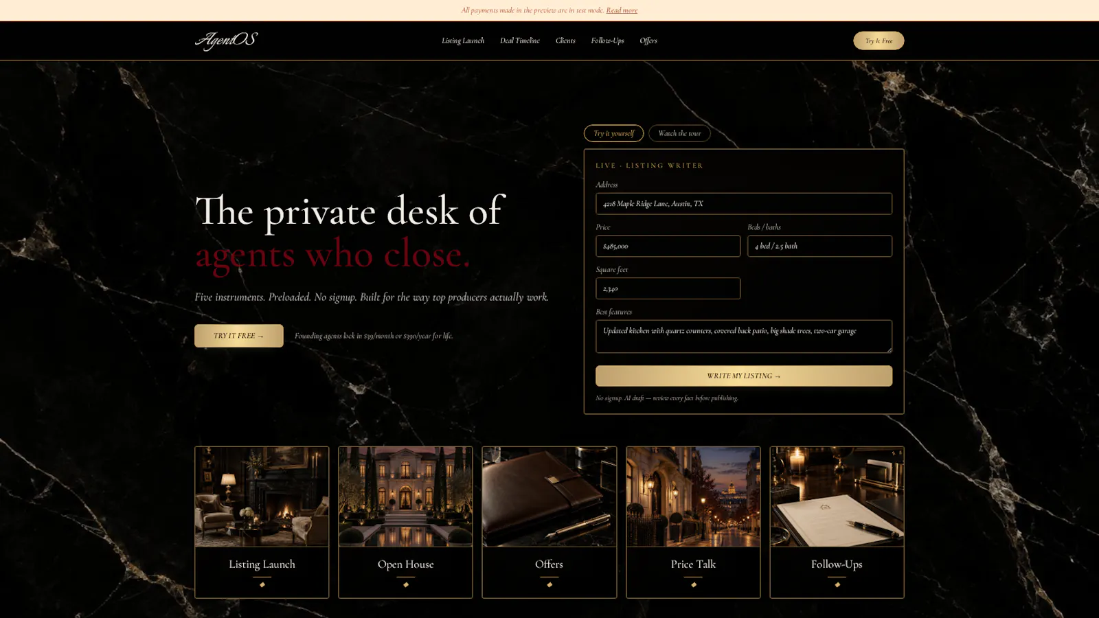 AgentOS  screenshot 1