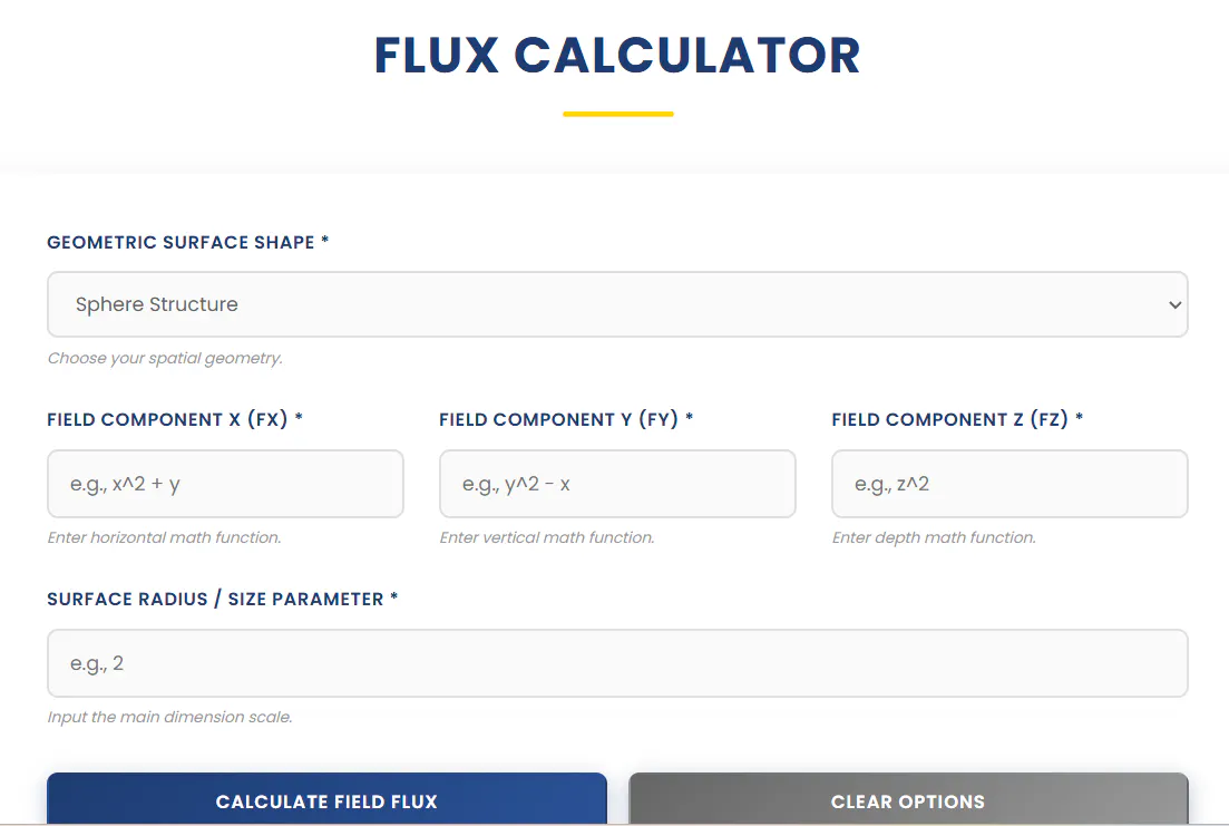 Flux Calculator | Ease Tools 제품 배너