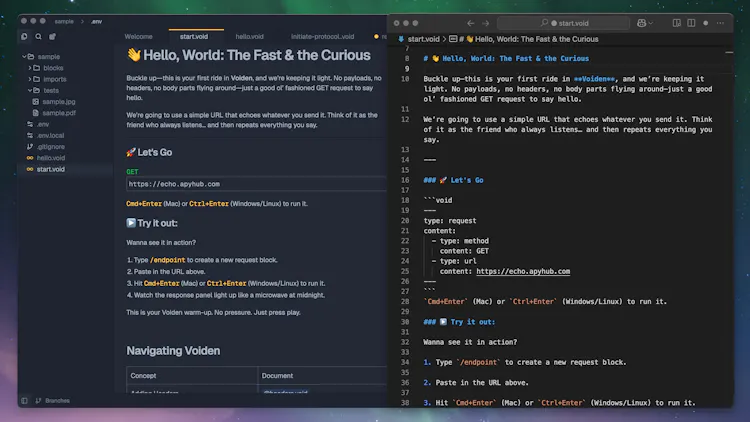 Voiden API Client