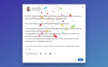 PostSmithAI — AI-Powered LinkedIn Posts gallery image