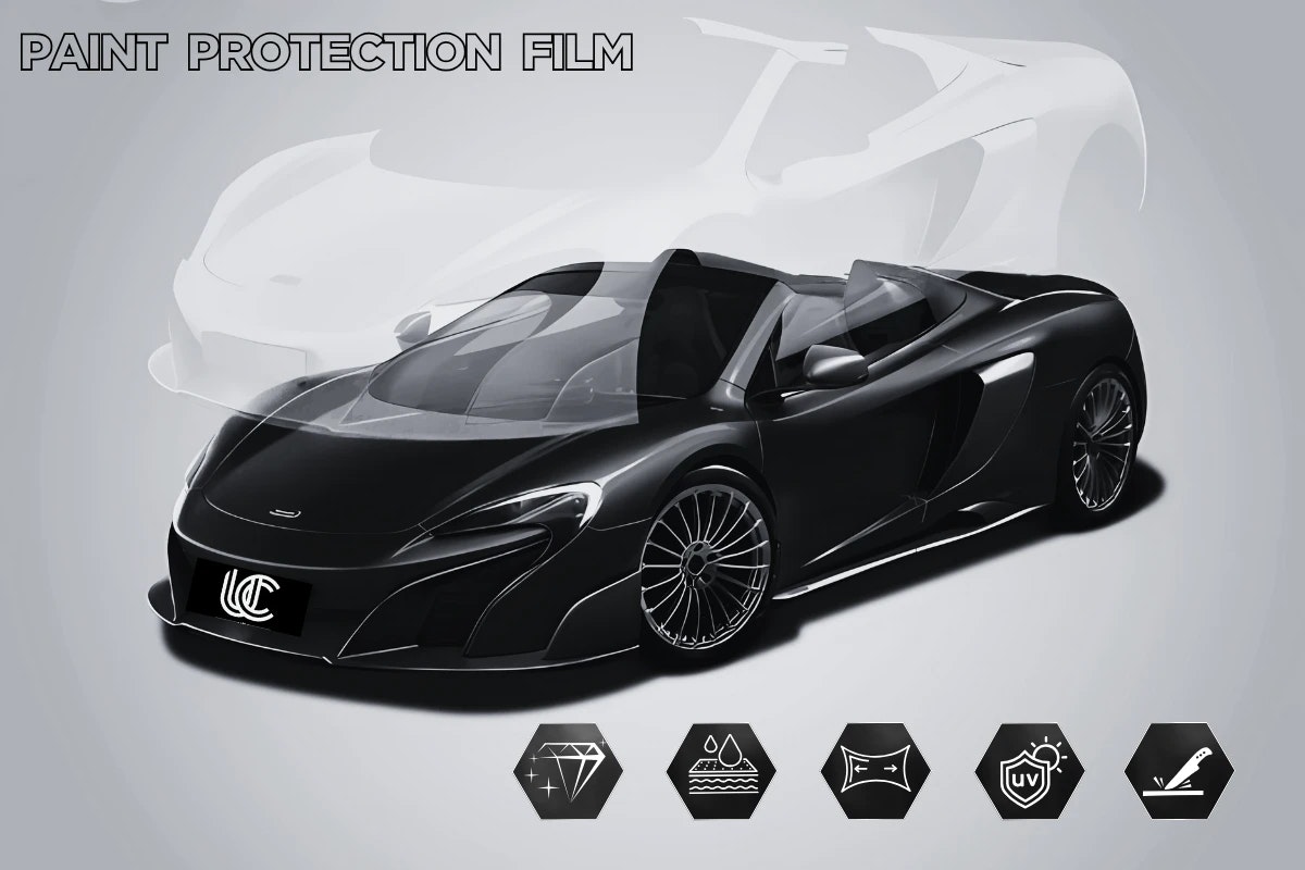 UC PPF -Premium Paint Protection Film - Main product screenshot demonstrating key features and user interface