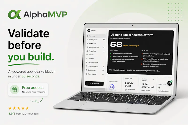 AlphaMVP screenshot 1
