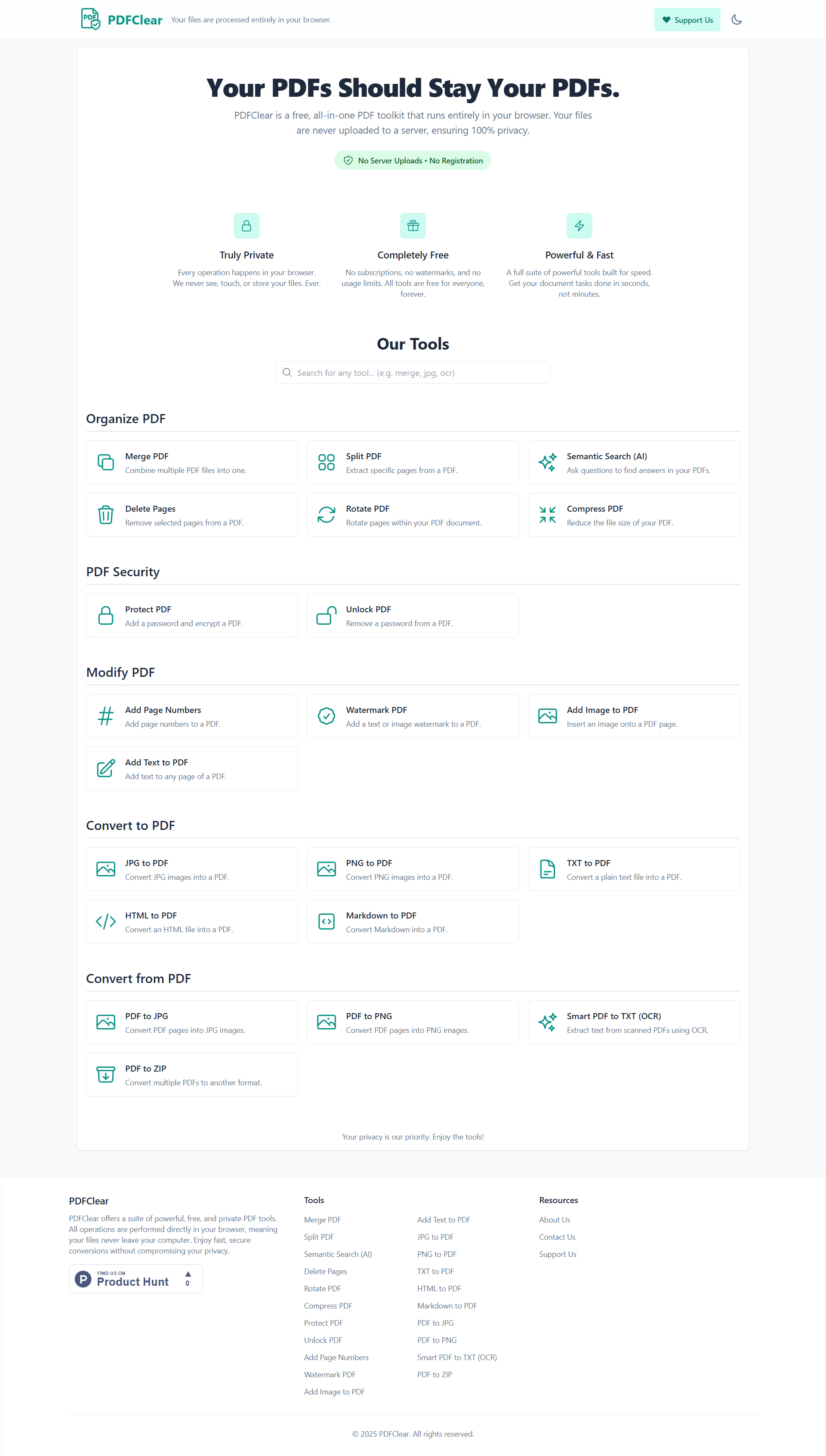 PDFClear gallery image