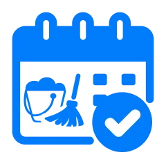 Cleanly – WP Cleaning Booking Software - Product Hunt launch logo and brand identity