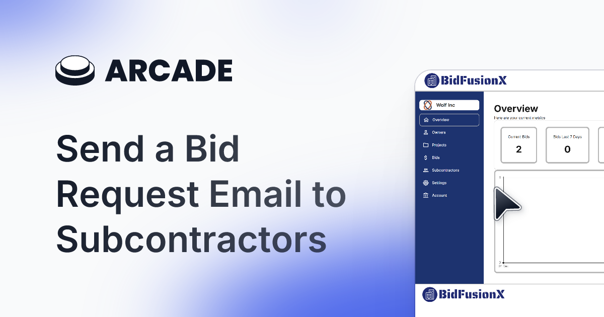 BidFusionX Contractor Bid Standardizing gallery image