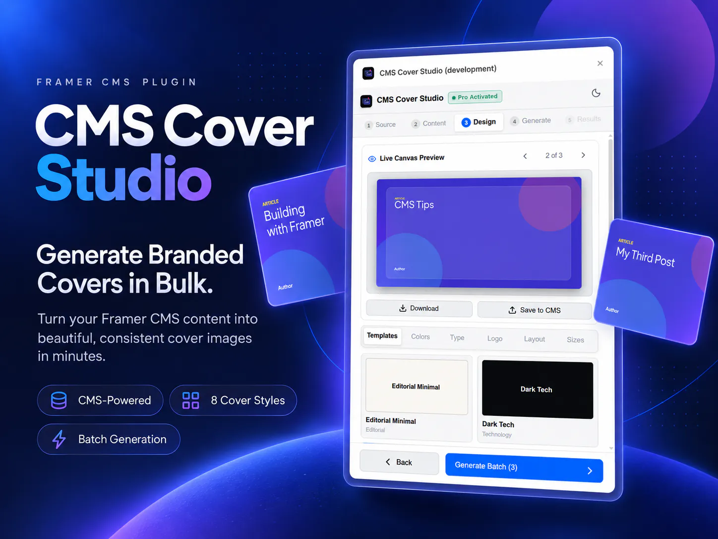CMS Cover Studio gallery image