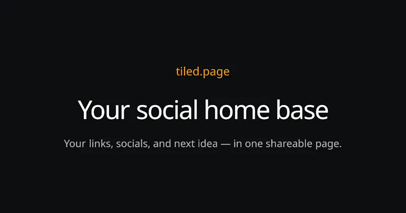 tiled.page screenshot 1