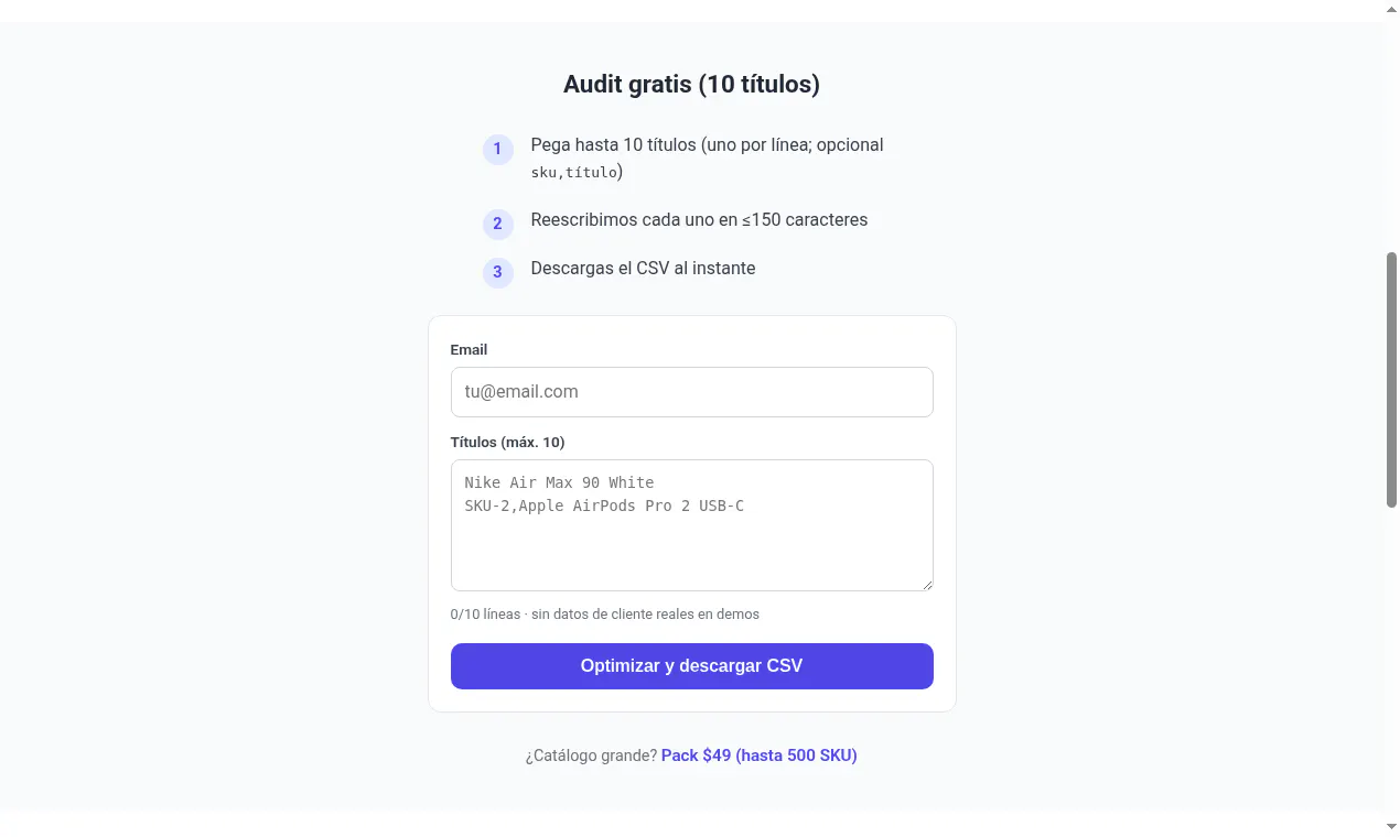 Feed Title Optimizer gallery image