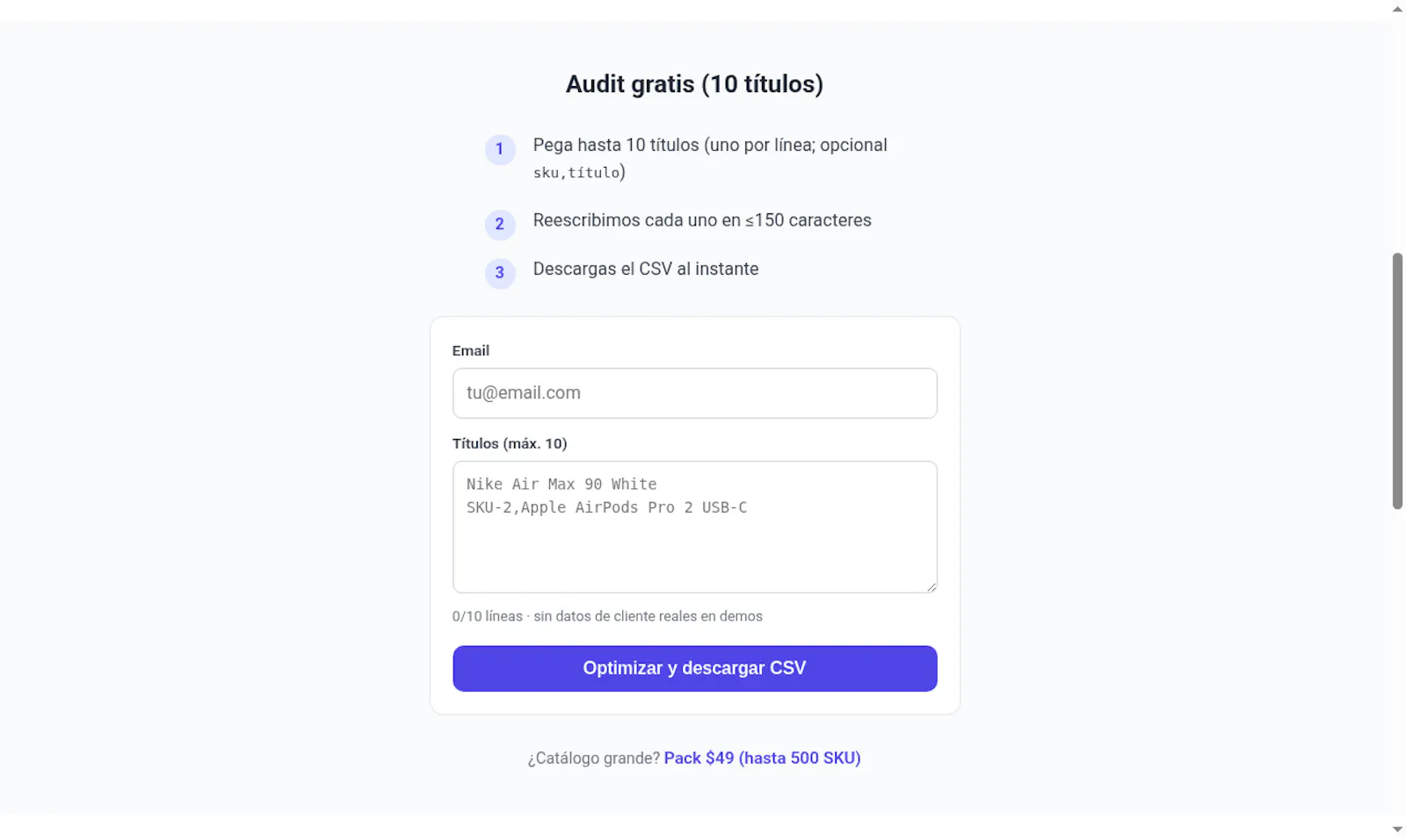Feed Title Optimizer screenshot 3