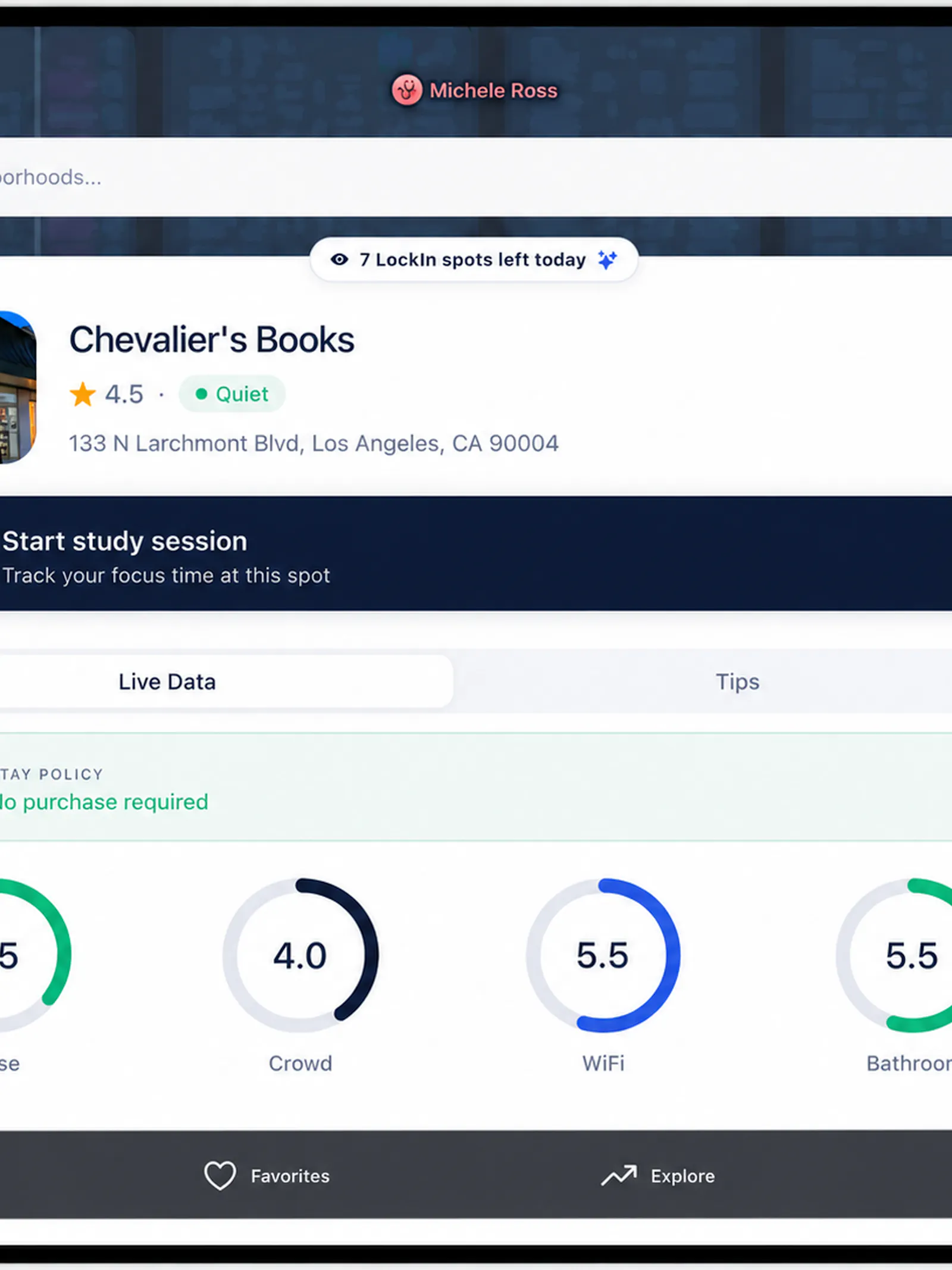 LockIn – Study Spots screenshot 5