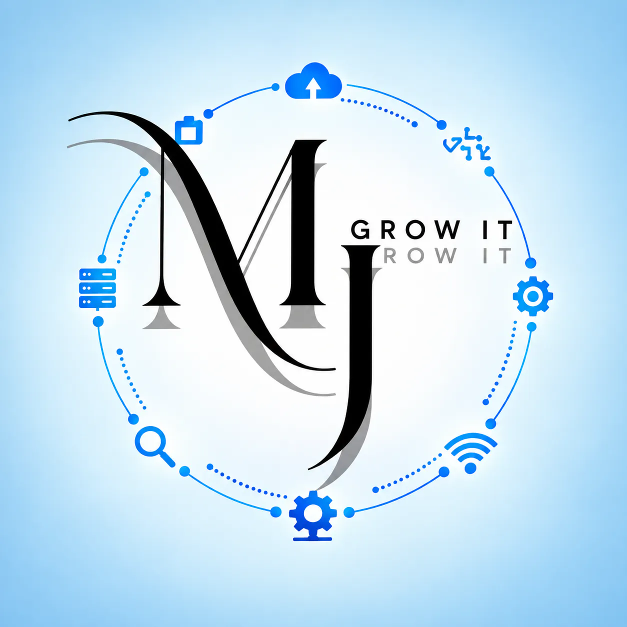 MJGrow IT logo