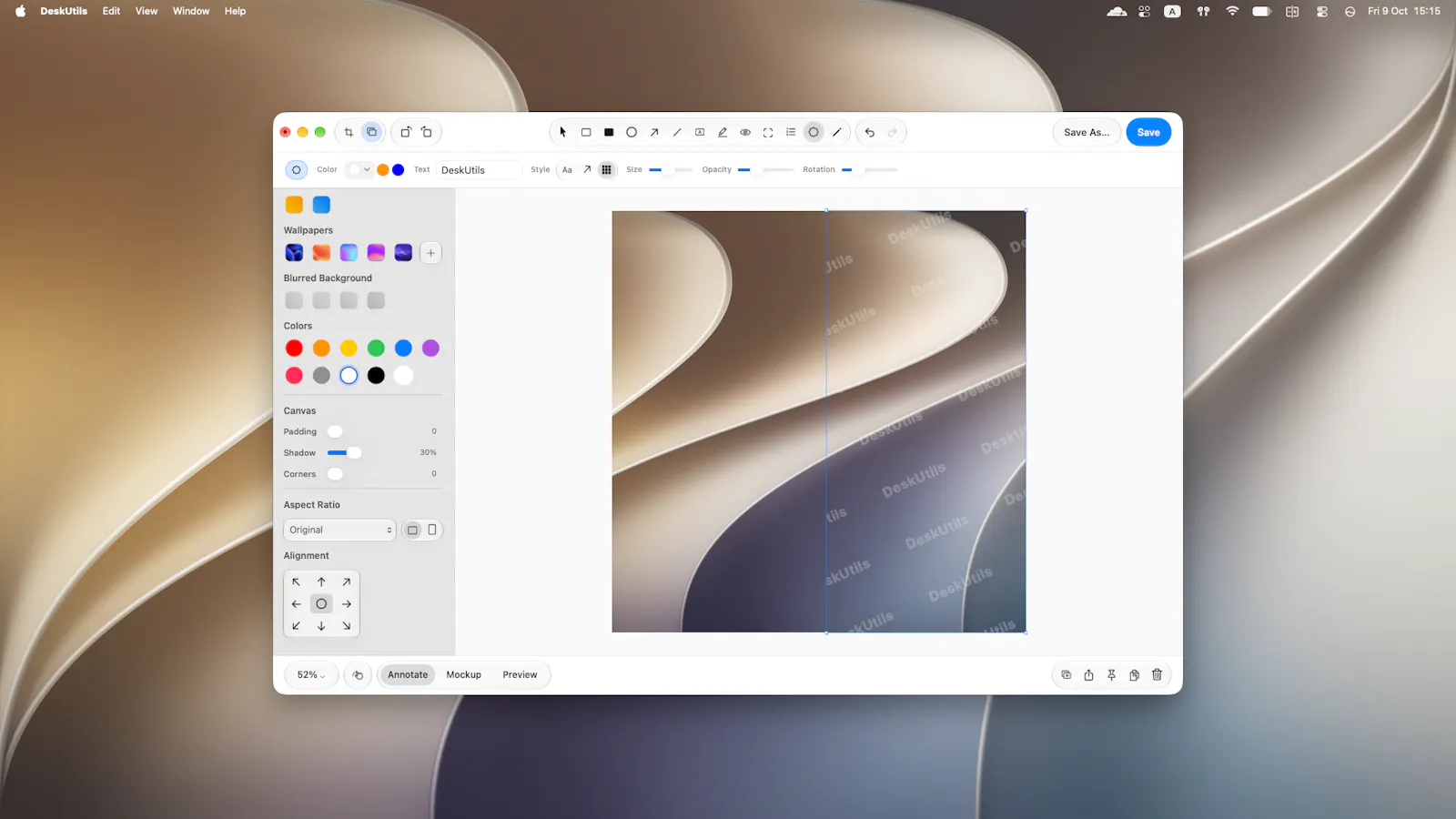 DeskUtils screenshot 1
