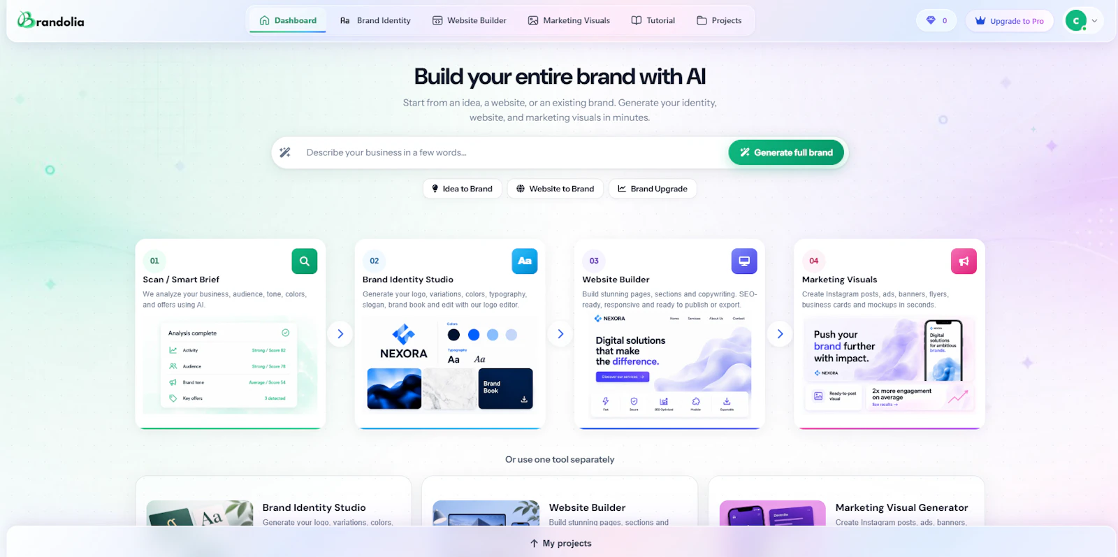 Brandolia screenshot 2