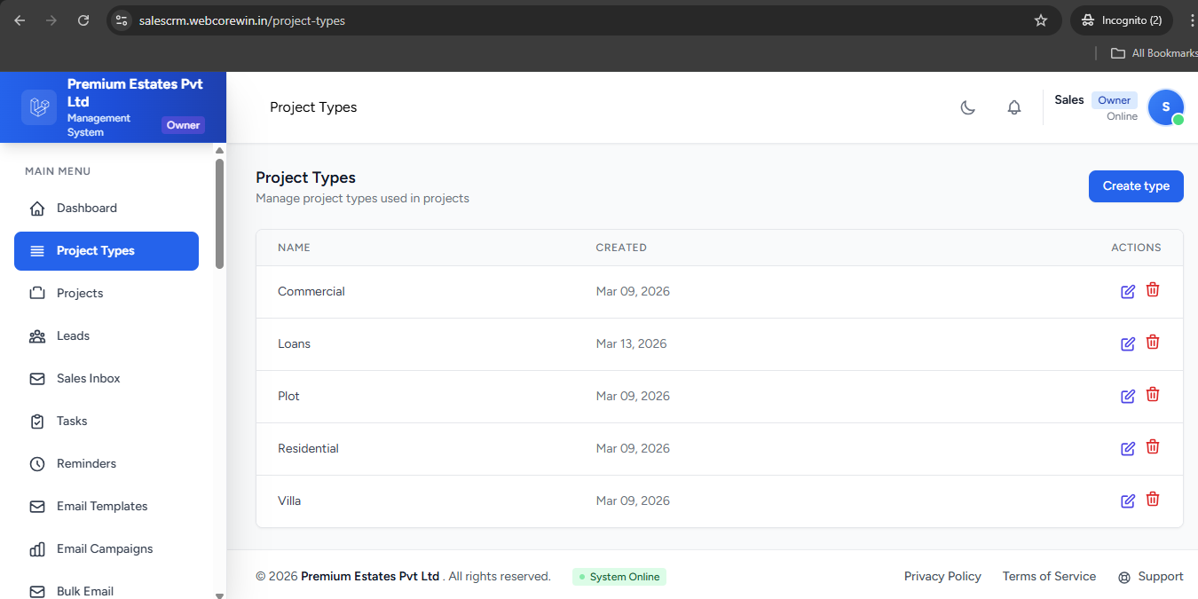 Premium Estates CRM gallery image