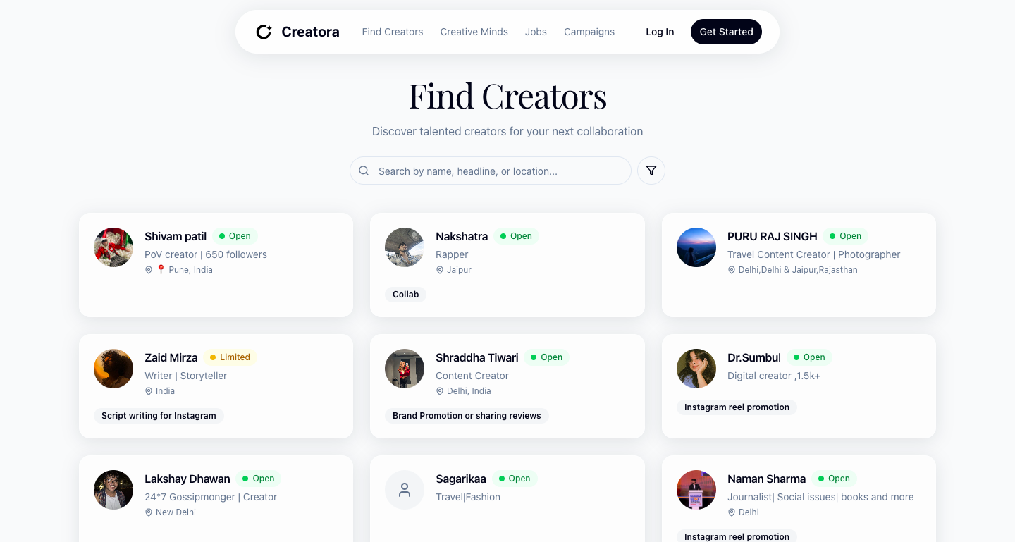 Creatora - Screenshot 3 showing product features and functionality