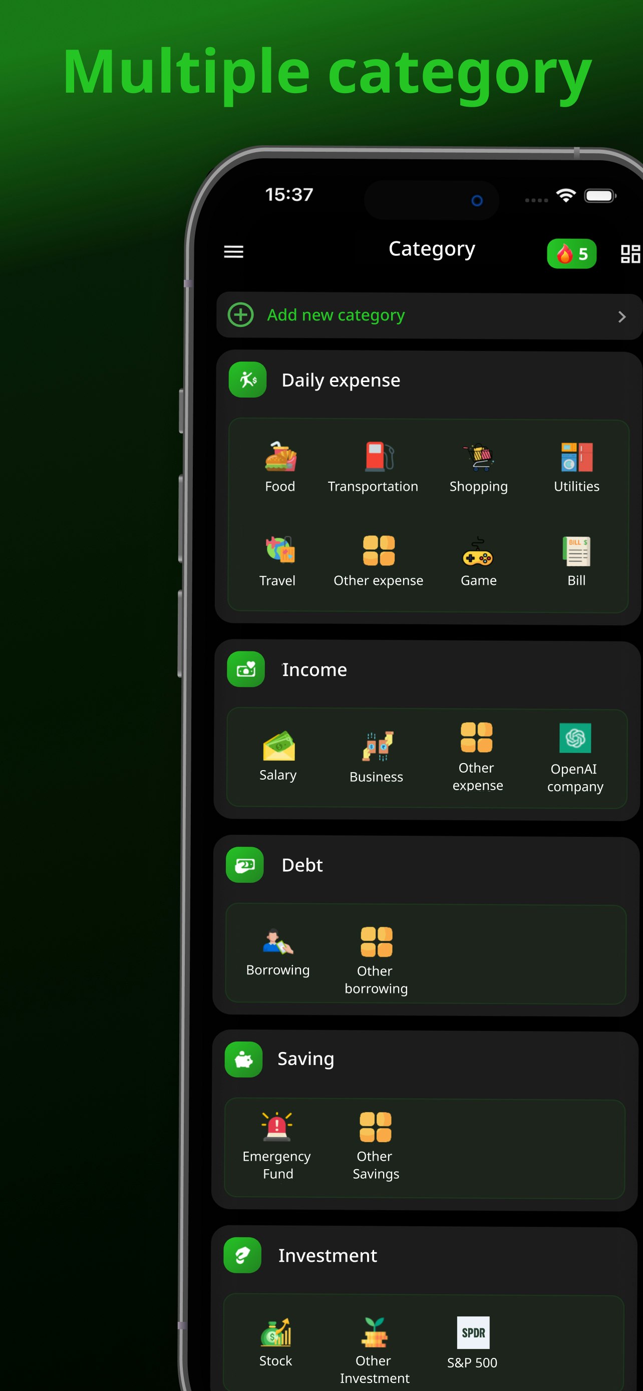 Finself: AI Track Budget Plan gallery image
