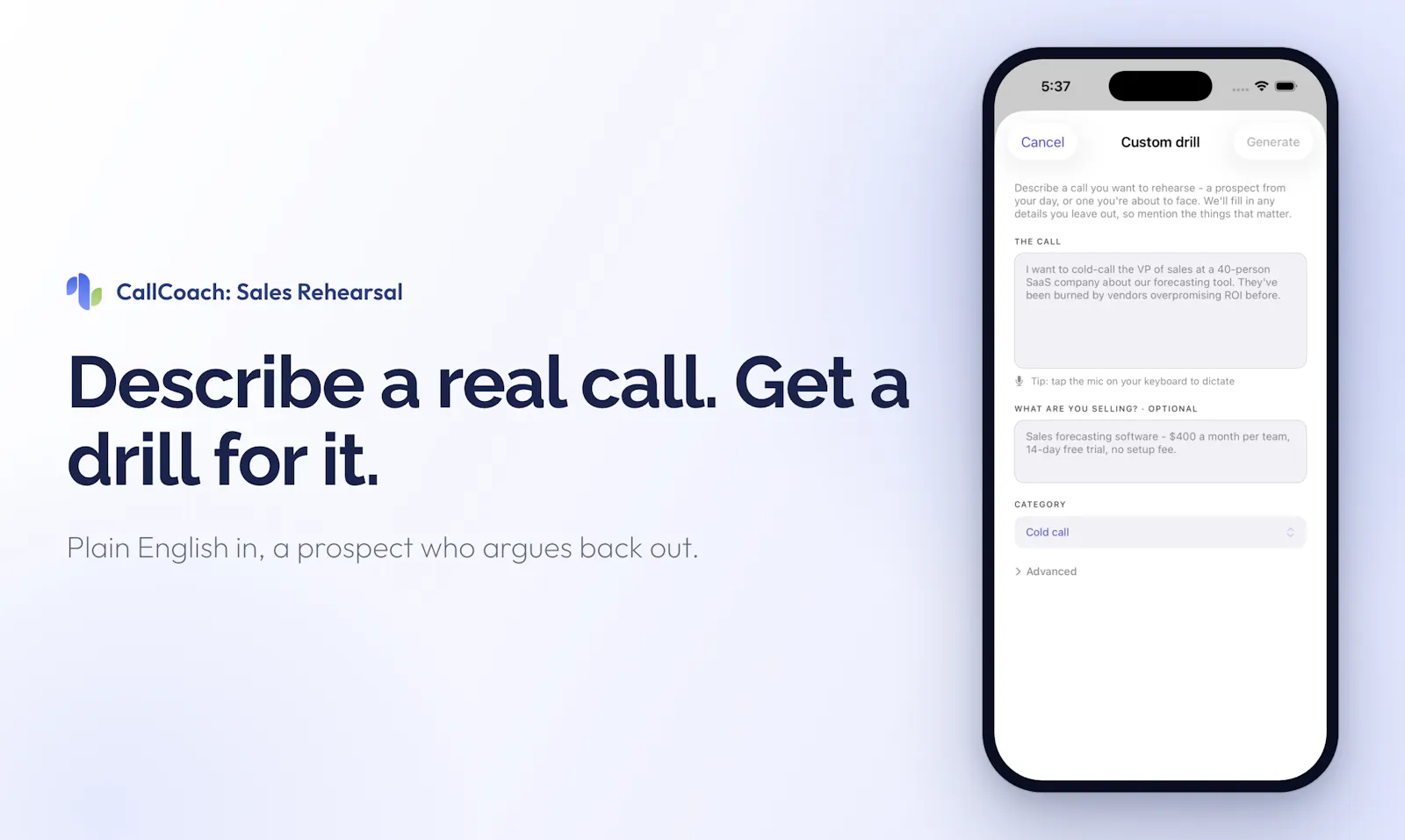 CallCoach screenshot 6