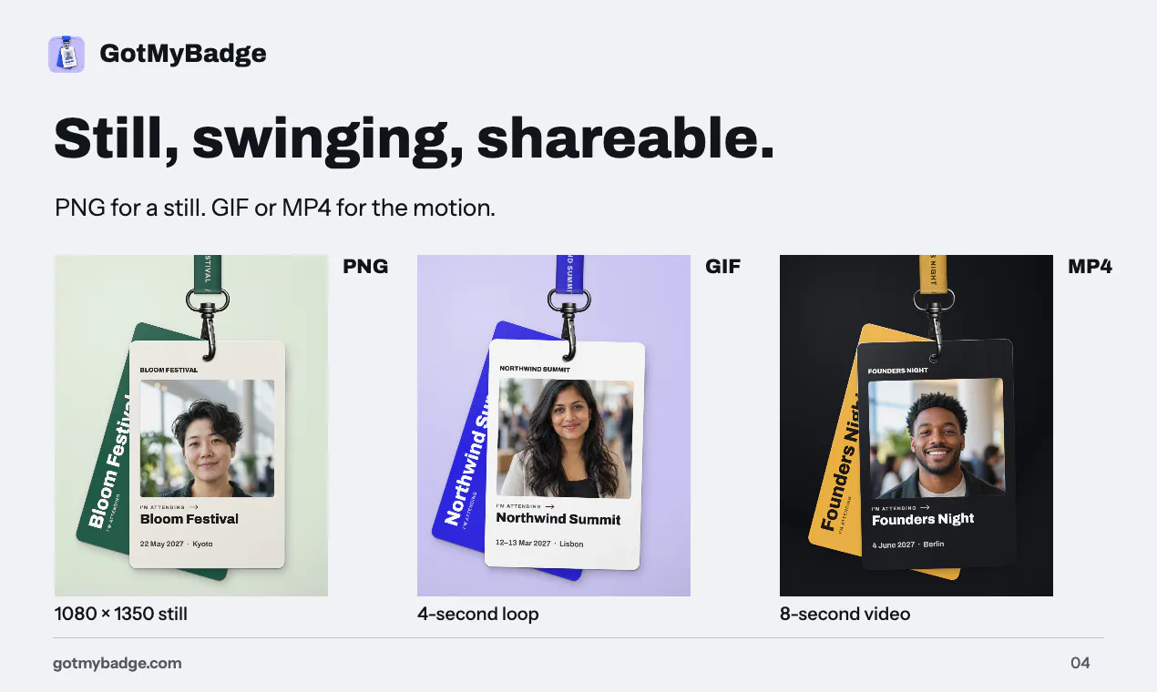 GotMyBadge gallery image