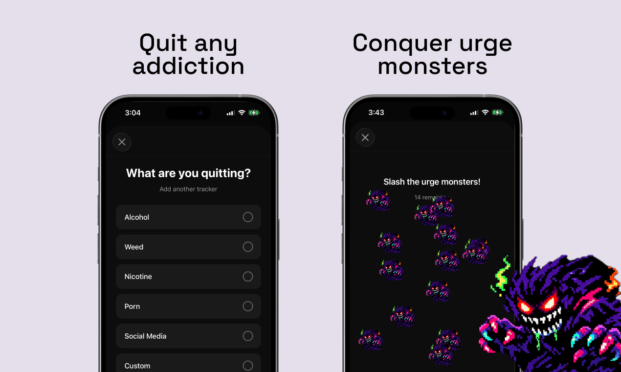 SoberQuest - Screenshot 3 showing product features and functionality