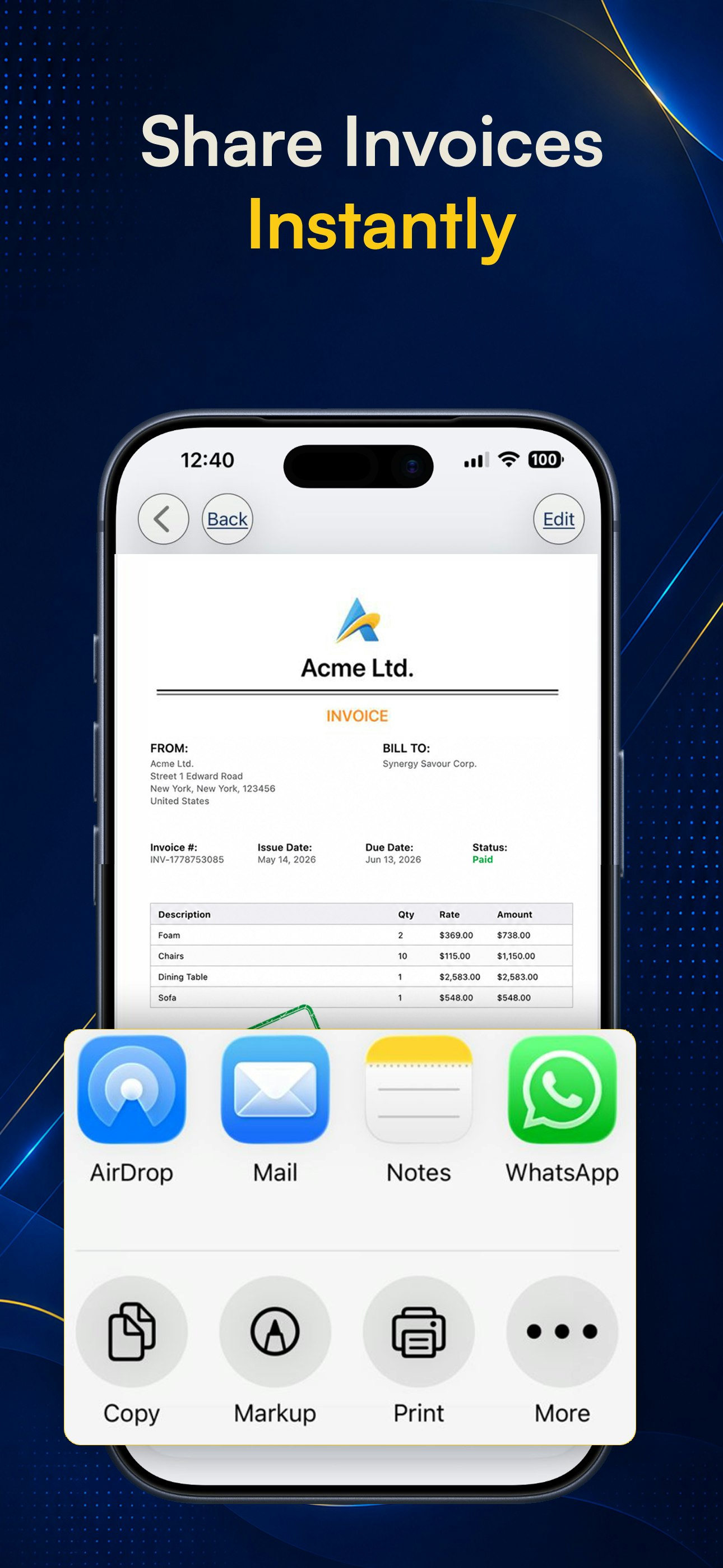 Invoice Creator by Invoicious gallery image