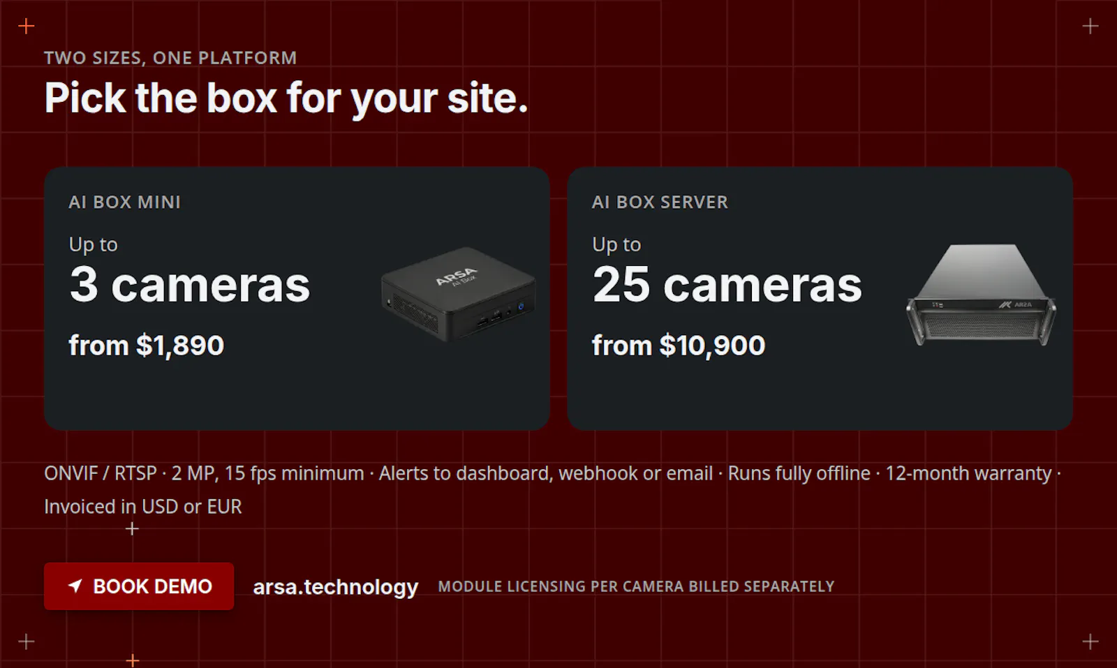 ARSA AI Box screenshot 2