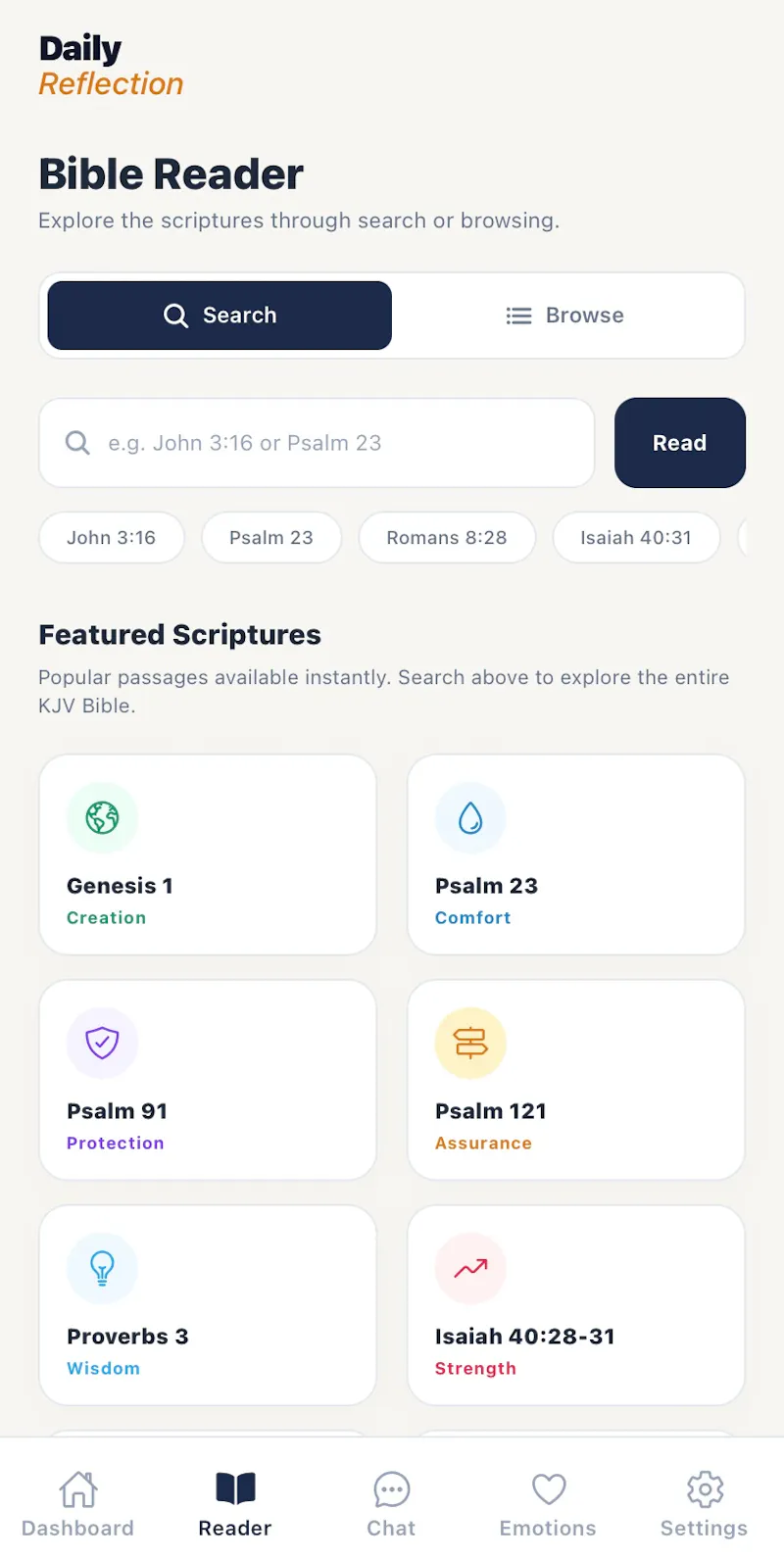 Daily Reflection screenshot 4