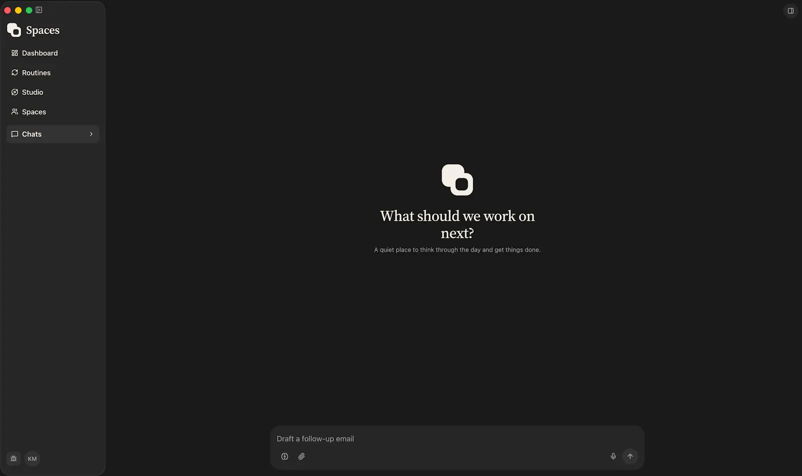 Spaces screenshot 1