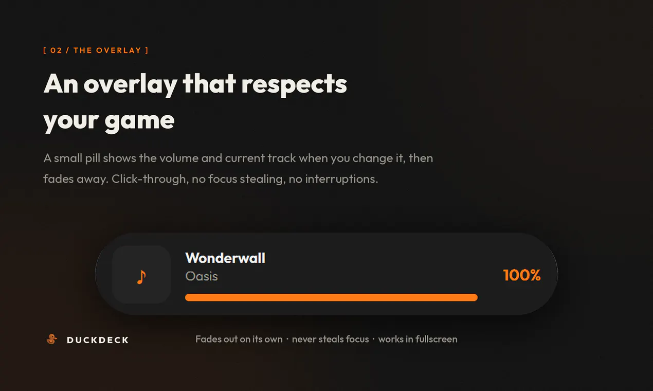 DuckDeck screenshot