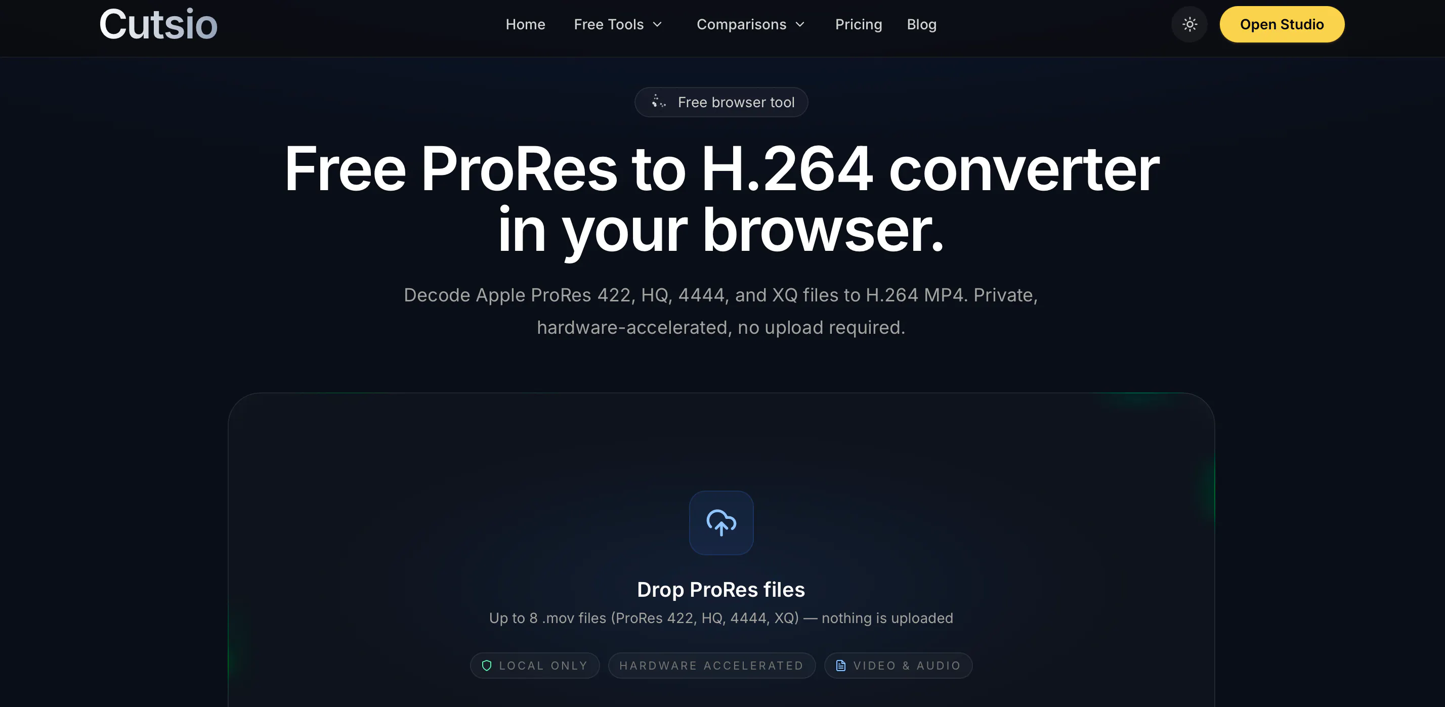 Cutsio – ProRes to MP4 Converter gallery image